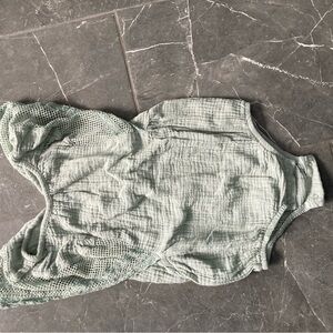 Green Kids One Piece Bodysuit